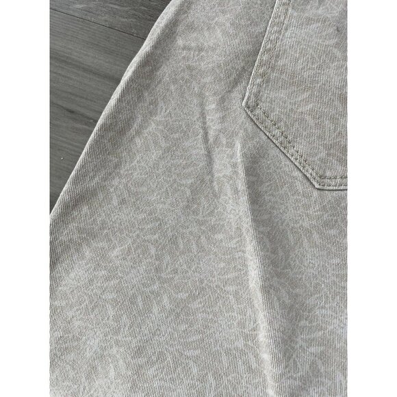 Roz Ali Beige White Floral Printed Jeans Size 16 Cropped Denim Summer K5 - Picture 5 of 5